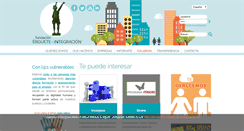 Desktop Screenshot of fundacionerguete.org